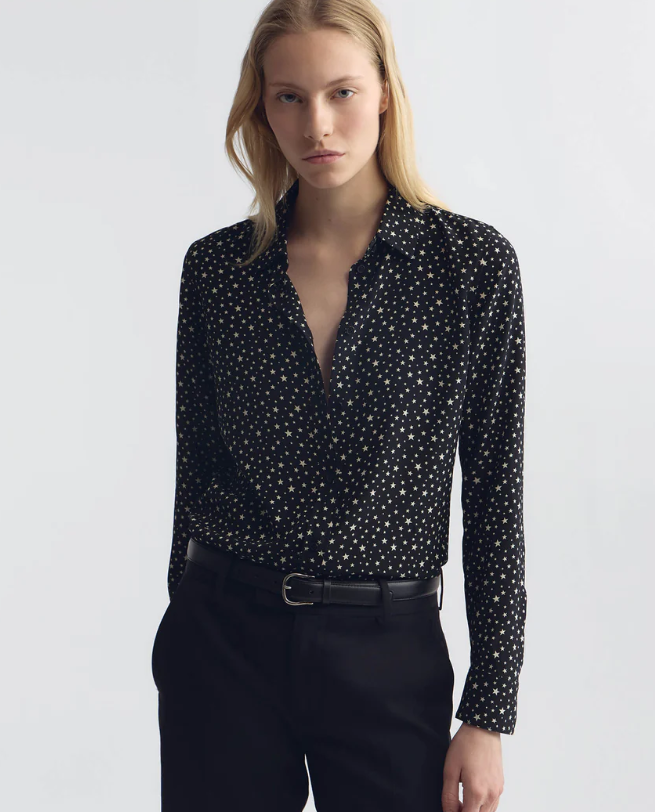 NILI LOTAN GAIA SLIM SHIRT