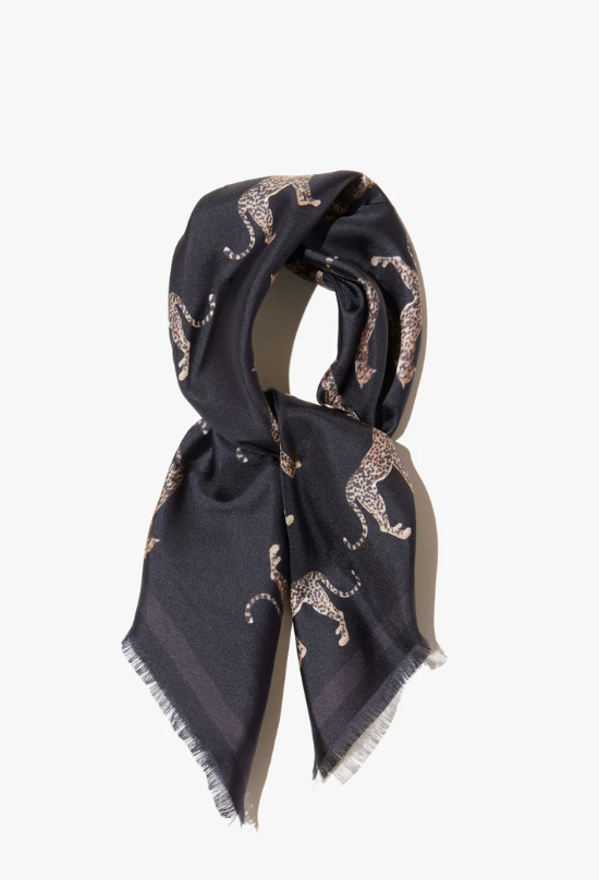 NILI LOTAN CHEETAH SCARF