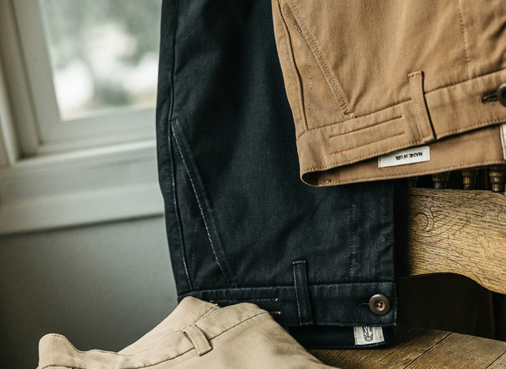 HIROSHI CATO THE PIPE STRAIGHT CHINO