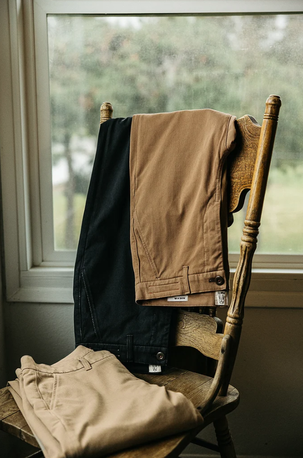 HIROSHI CATO THE PIPE STRAIGHT CHINO