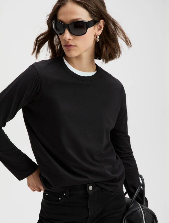 SOLD OUT NYC THE LONG SLEEVE PERFECT TEE
