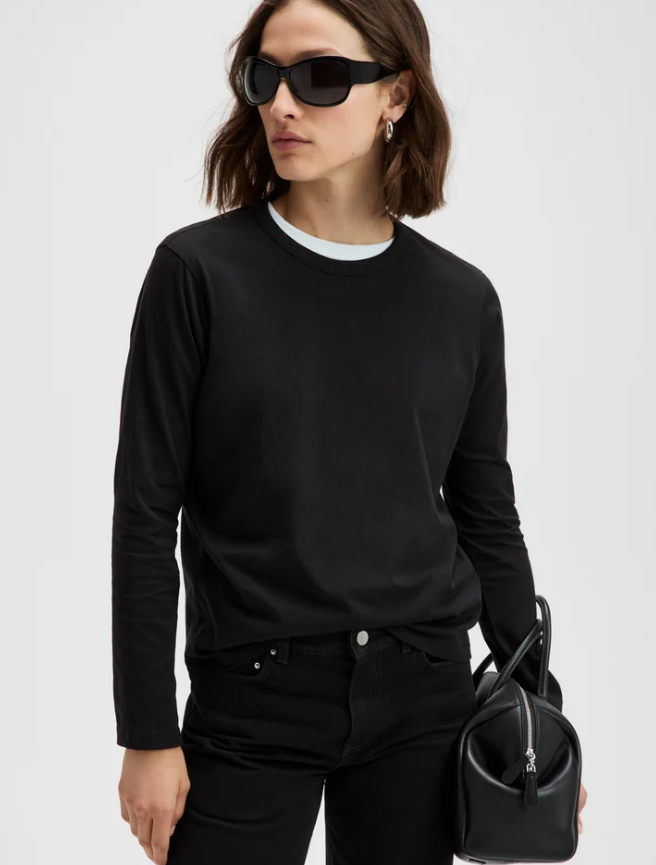 SOLD OUT NYC THE LONG SLEEVE PERFECT TEE