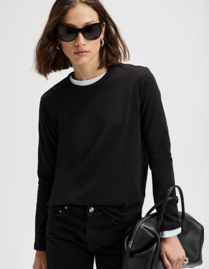 SOLD OUT NYC THE LONG SLEEVE PERFECT TEE