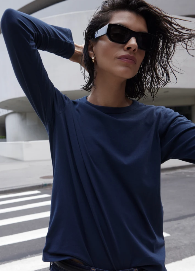 SOLD OUT NYC THE LONG SLEEVE PERFECT TEE