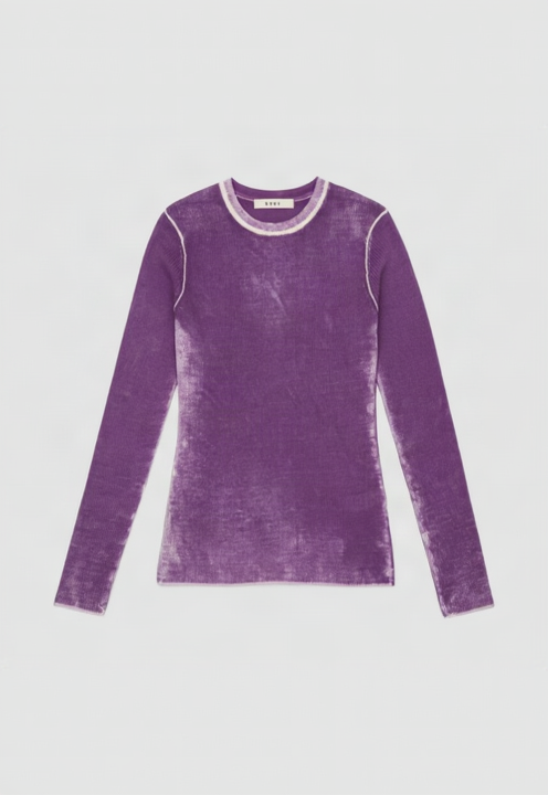 6397 LONG SLEEVE CREW IN UBE