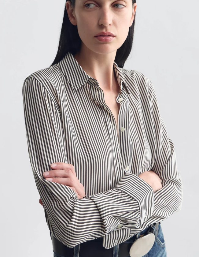 NILI LOTAN GAIA SLIM SHIRT