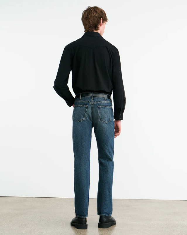 NILI LOTAN TRAVIS DENIM SHIRT