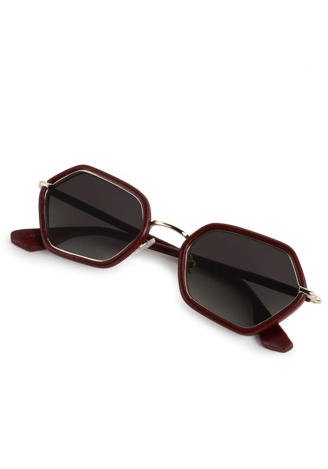 KREWE | SUKIE | 12K BURGUNDY LEATHER