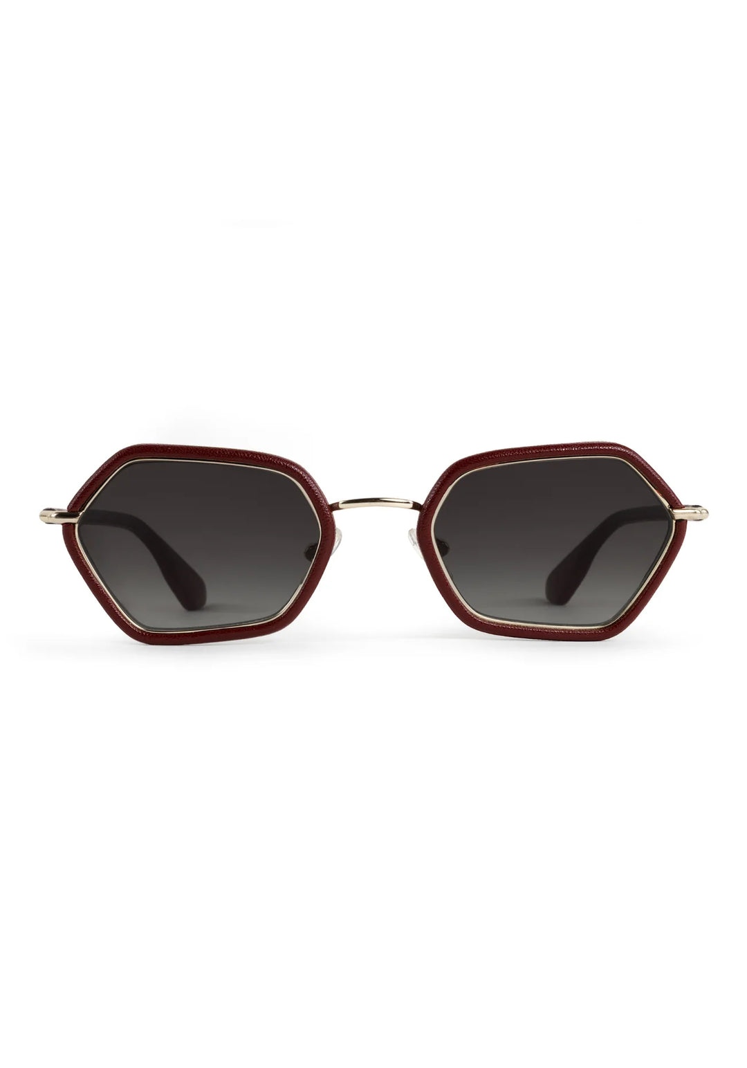 KREWE | SUKIE | 12K BURGUNDY LEATHER