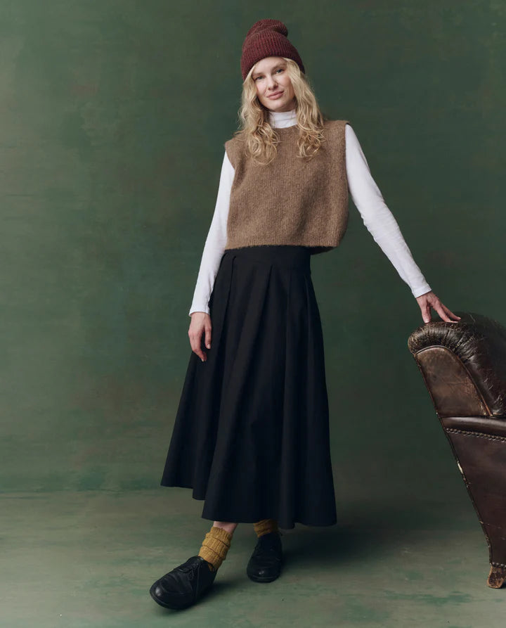 THE GREAT BRUSHED MELANGE VEST