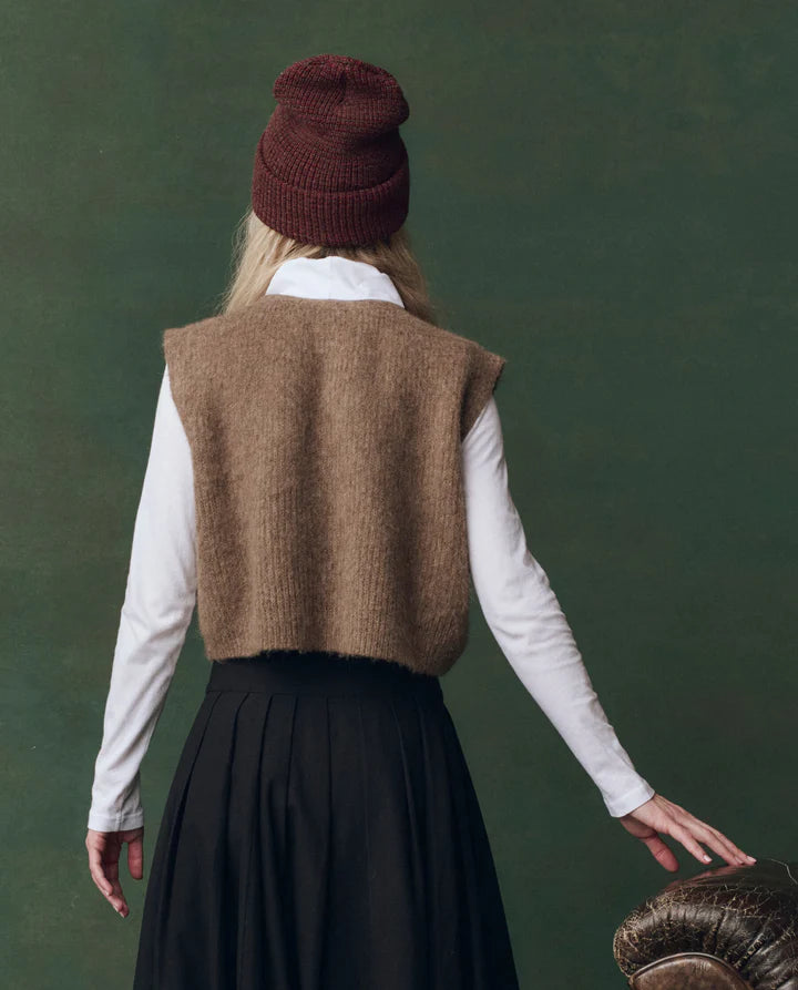 THE GREAT BRUSHED MELANGE VEST