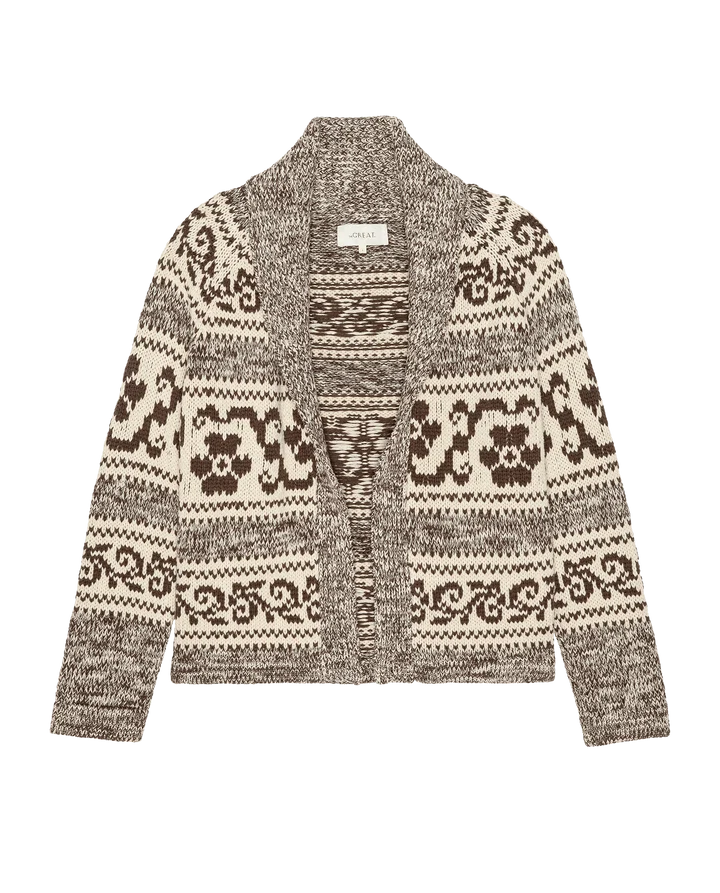 THE GREAT NORDIC FLOWER LODGE CARDIGAN