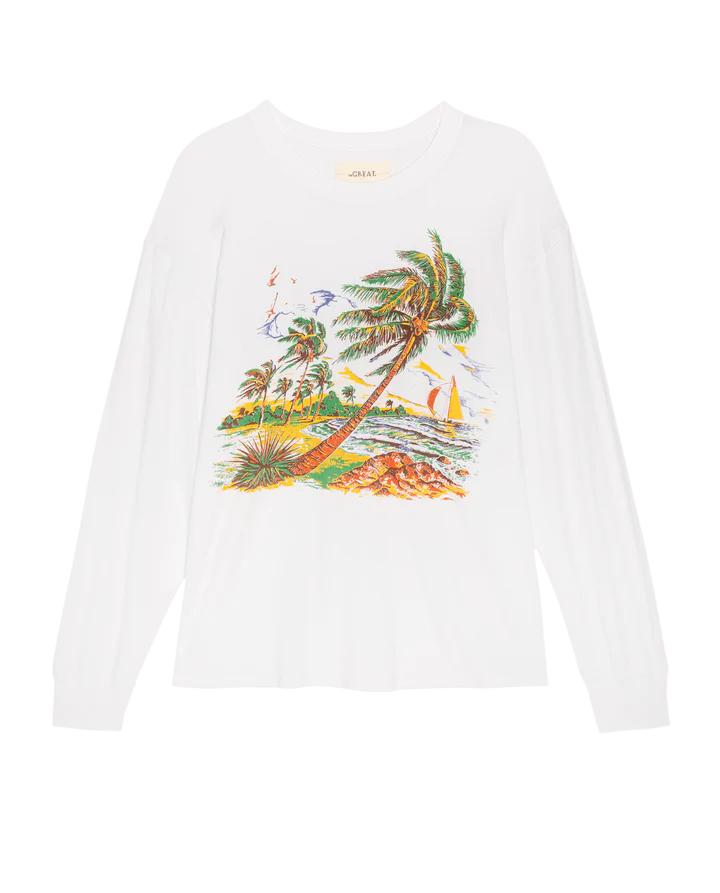THE GREAT LONG SLEEVE RELAXED CREW