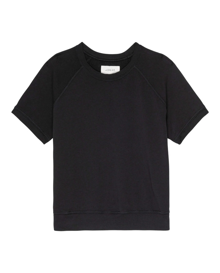 THE GREAT SHORT SLEEVE SWEATSHIRT