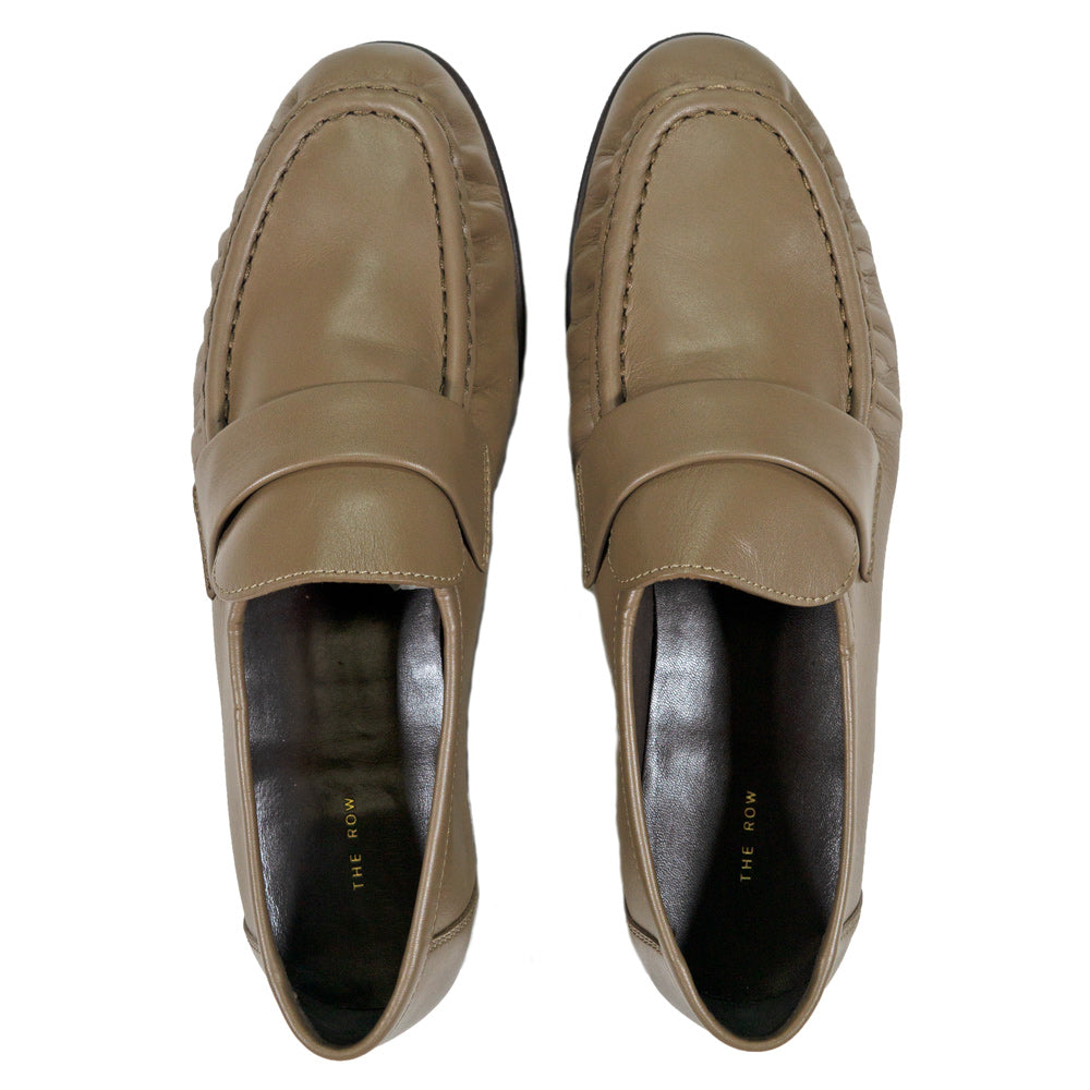 THE ROW SOFT LOAFER IN LEATHER