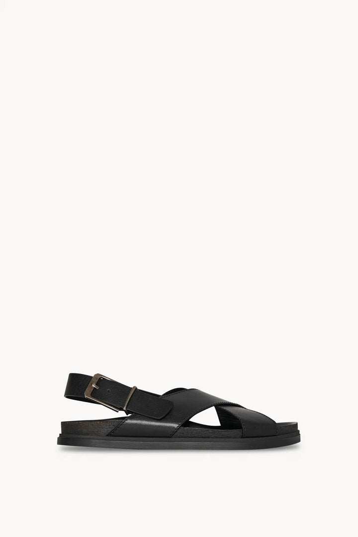 THE_ROW_BUCKLE_SANDAL_IN_BLACK_LEATHER_F1462SBF10BLK_LAWRENCE_COVELL