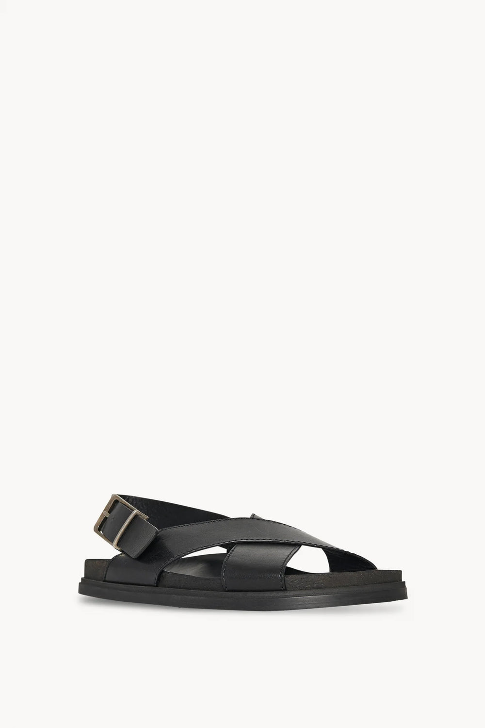 THE_ROW_BUCKLE_SANDAL_IN_BLACK_LEATHER_F1462SBF10BLK_LAWRENCE_COVELL_1
