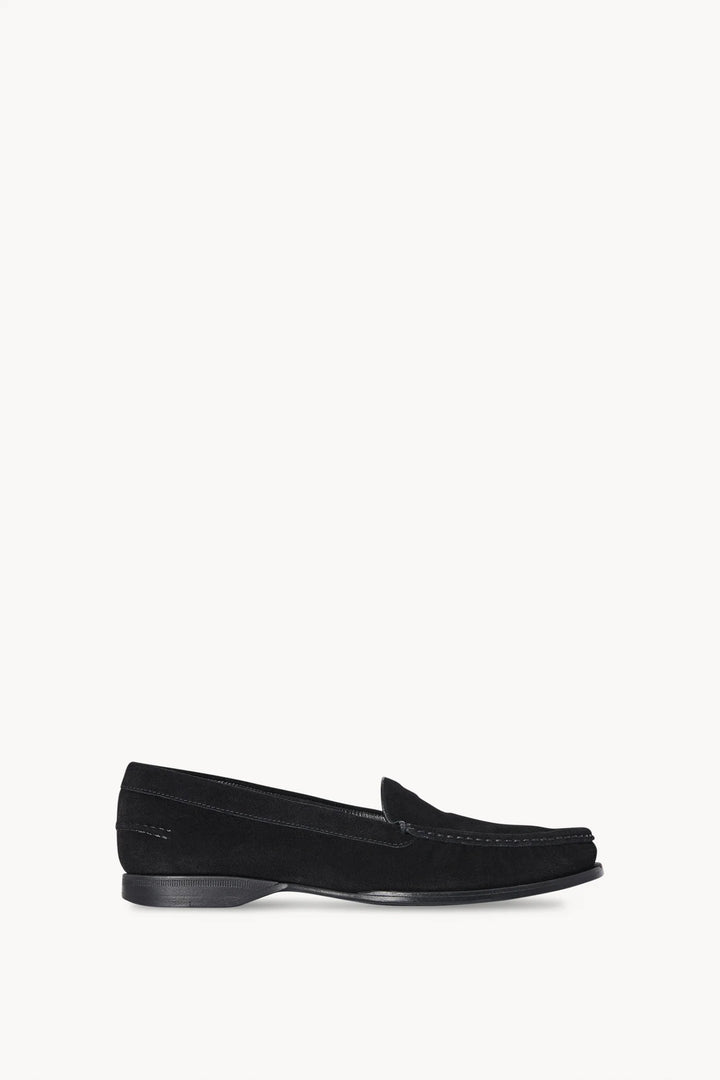 THE_ROW_RUTH_LOAFER_IN_SUEDE_F1425L25BAR_LAWRENCE_COVELL_BLACK