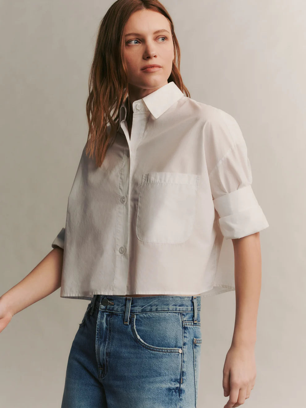 TWP NEXT EX SHIRT IN SUPERFINE COTTON