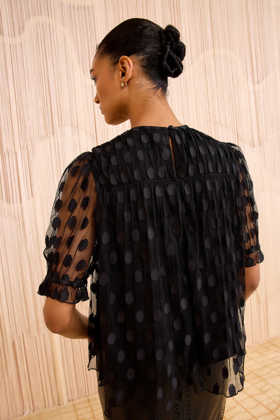 ULLA JONSON NITARA LACE BLOUSE