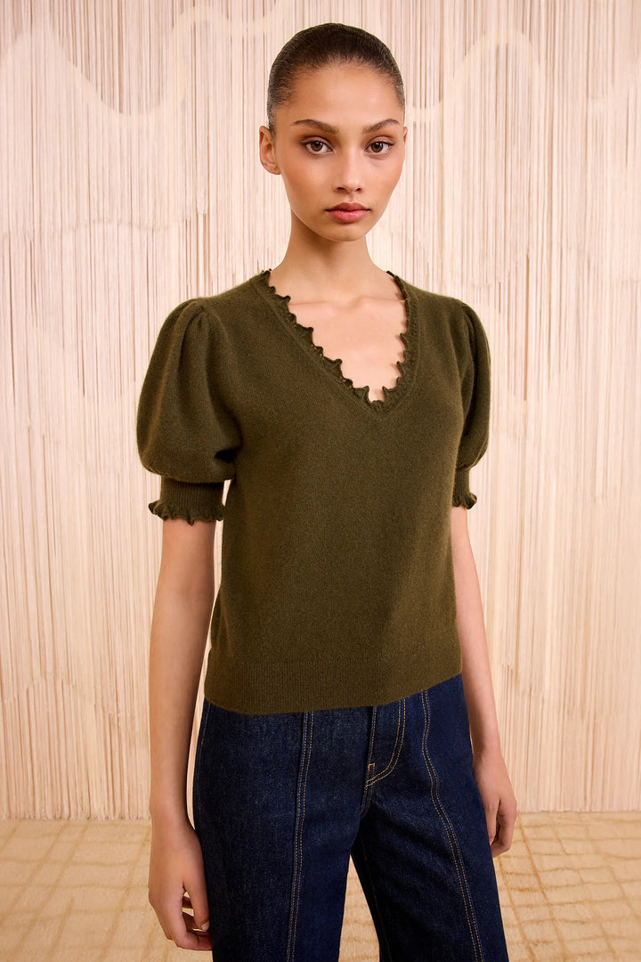 ULLA JOHNSON POLLINE TOP