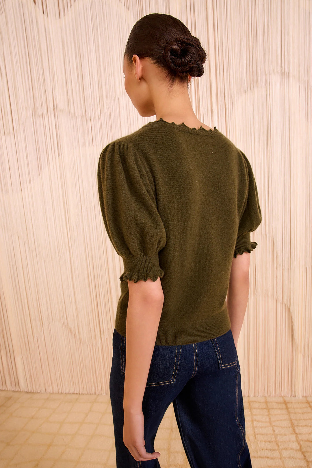 ULLA JOHNSON POLLINE TOP
