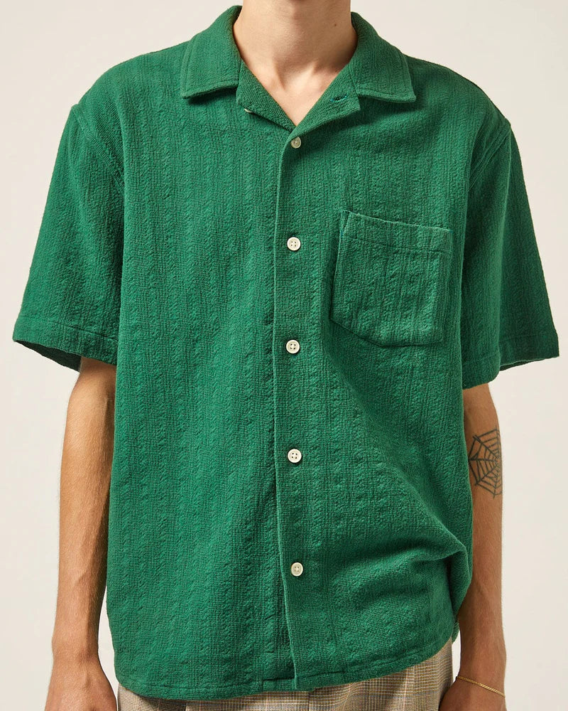 CORRIDOR BASKET WEAVE STRIPE SHIRT