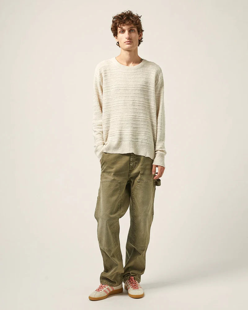 CORRIDOR LINEN SILK CREWNECK