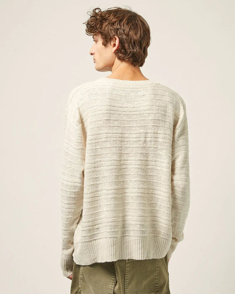 CORRIDOR LINEN SILK CREWNECK