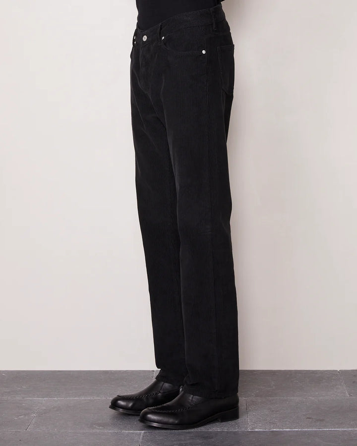 OFFICINE  BLACK CORDUROY JEANS