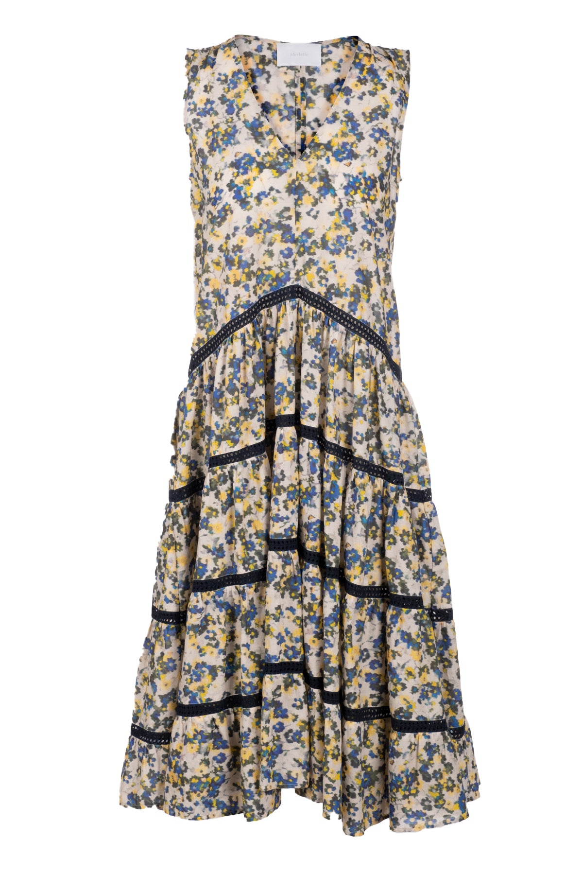 Wallis blue floral clearance dress