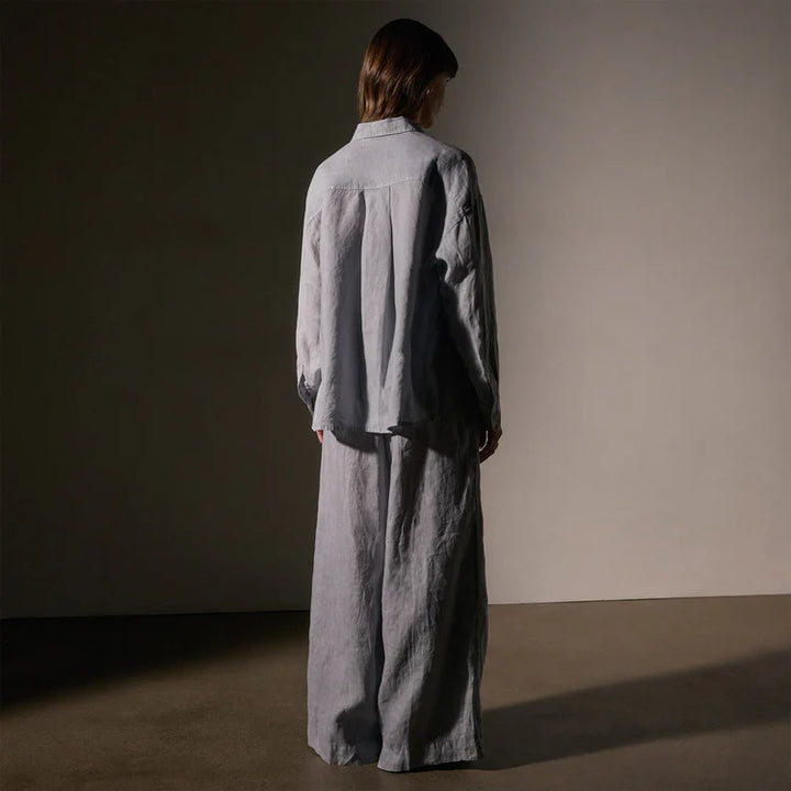 JAMES PERSE DYED LINEN SHIRT