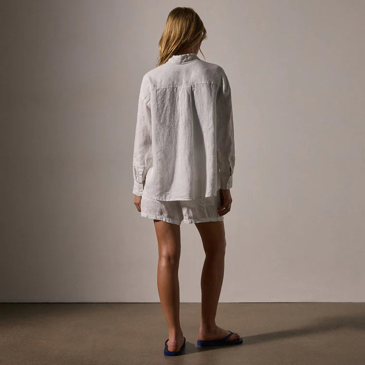JAMES PERSE DYED LINEN SHIRT