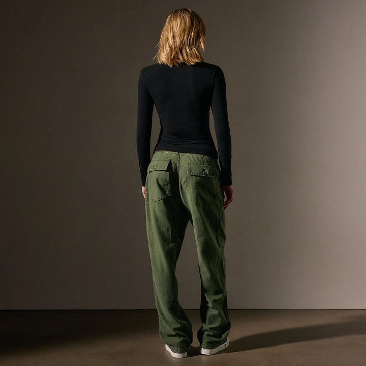 JAMES PERSE STRETCH LOTUS DEEP V TEE