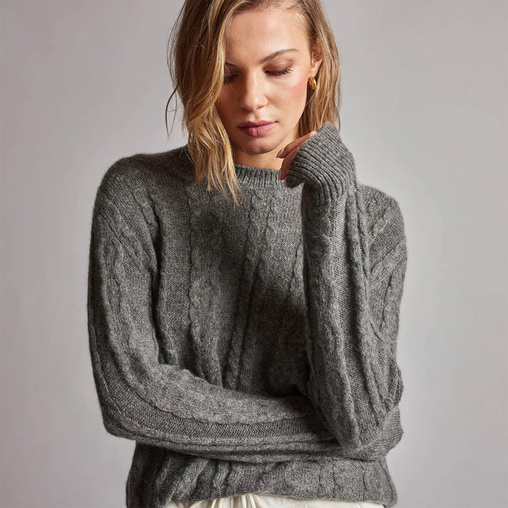 JAMES PERSE CABLE SWEATER