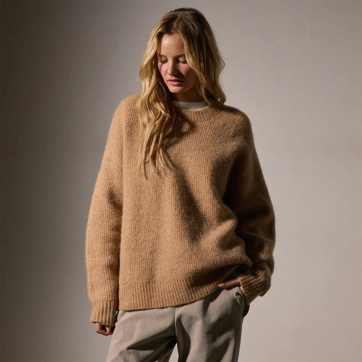 JAMES PERSE OVERSIZED WAFFLE KNIT