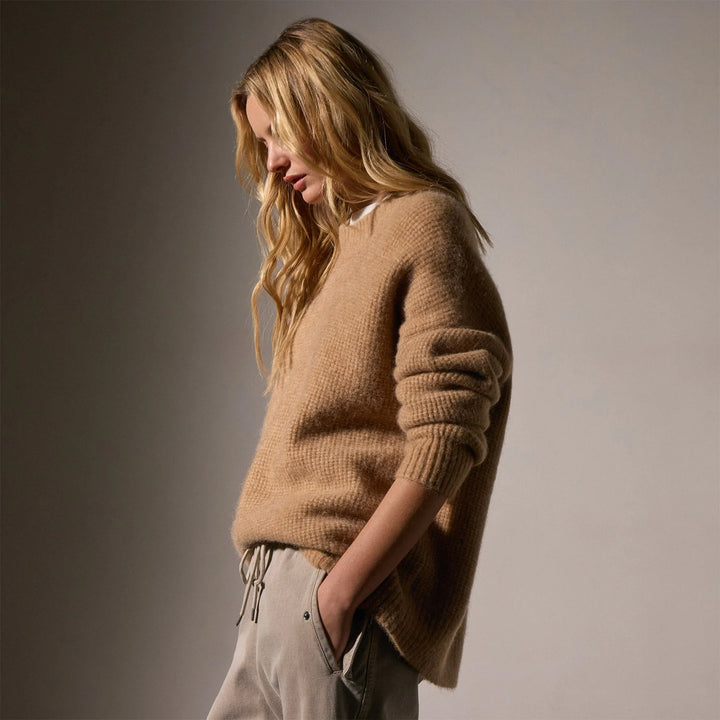 JAMES PERSE OVERSIZED WAFFLE KNIT