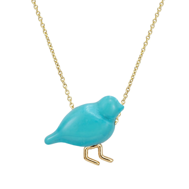 ALIITA TURQOISE PAJARITO NECKLACE