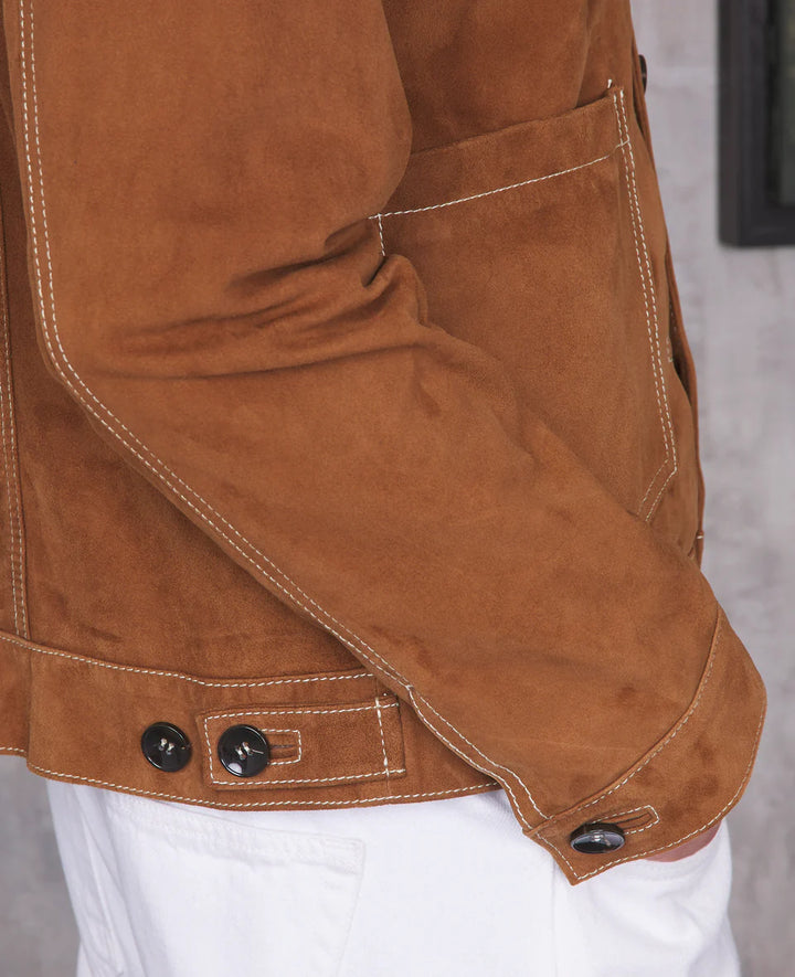 Officine Generale Leo Suede Jacket
