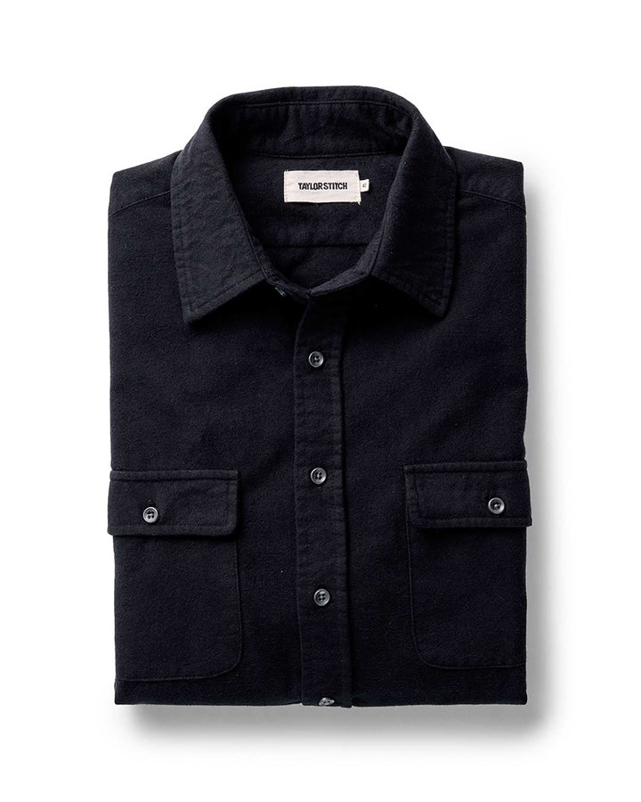 TAYLOR STITCH YOSEMITE SHIRT IN COAL