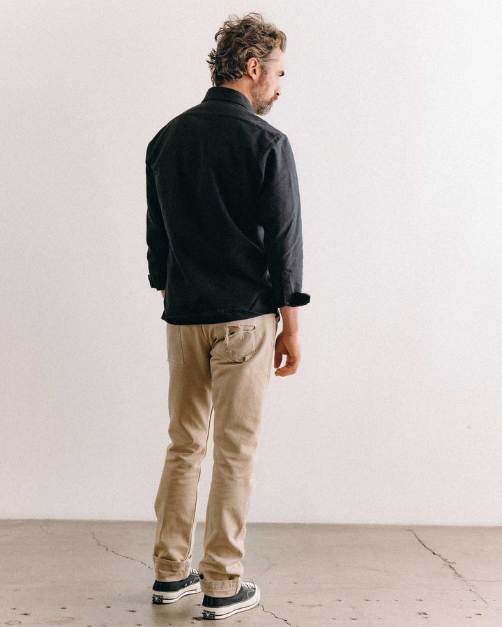 TAYLOR STITCH YOSEMITE SHIRT IN COAL