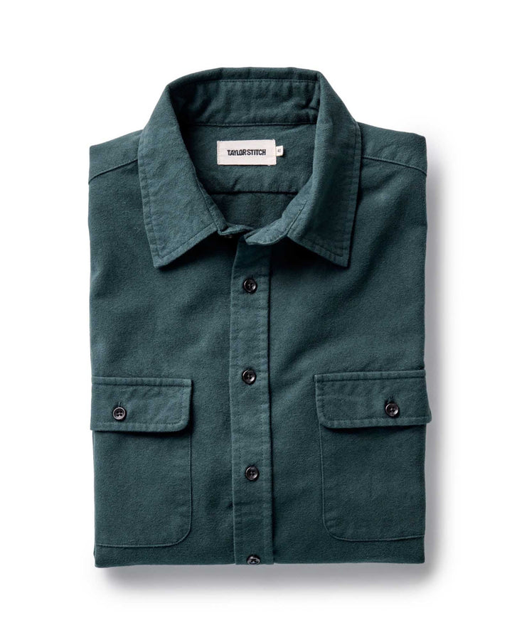 TAYLOR STITCH YOSEMITE SHIRT IN FOREST