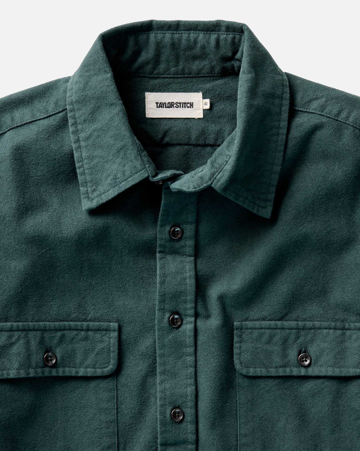 TAYLOR STITCH YOSEMITE SHIRT IN FOREST