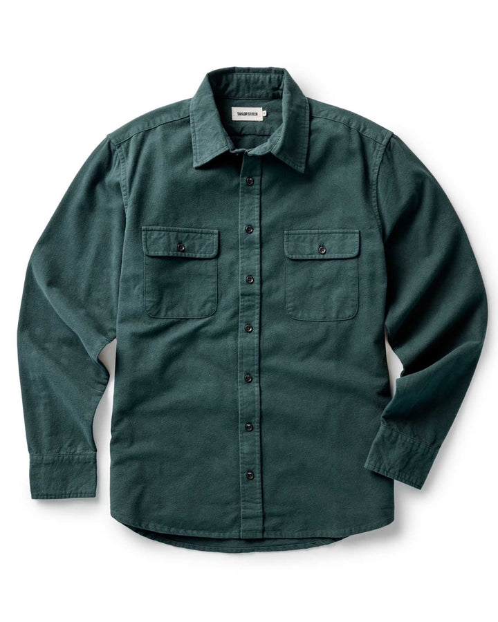 TAYLOR STITCH YOSEMITE SHIRT IN FOREST