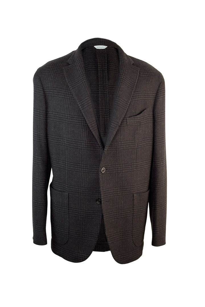 BOGLIOLI BROWN PLAID JACKET