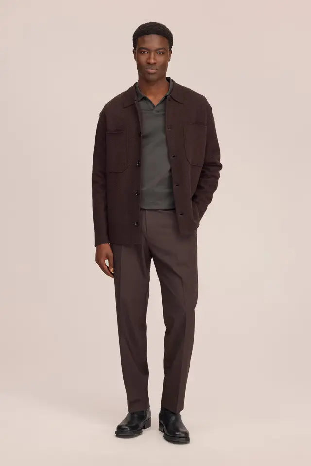 NN07 Jonas 6398 Boiled Wool Overshirt, product image