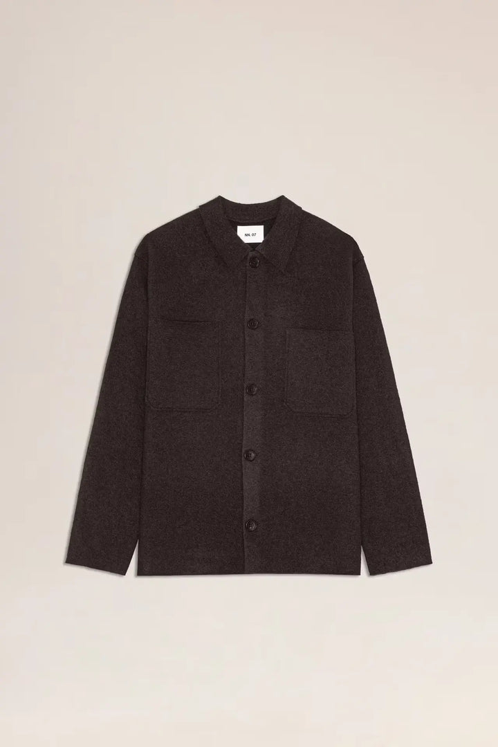 NN07 Jonas 6398 Boiled Wool Overshirt, product image