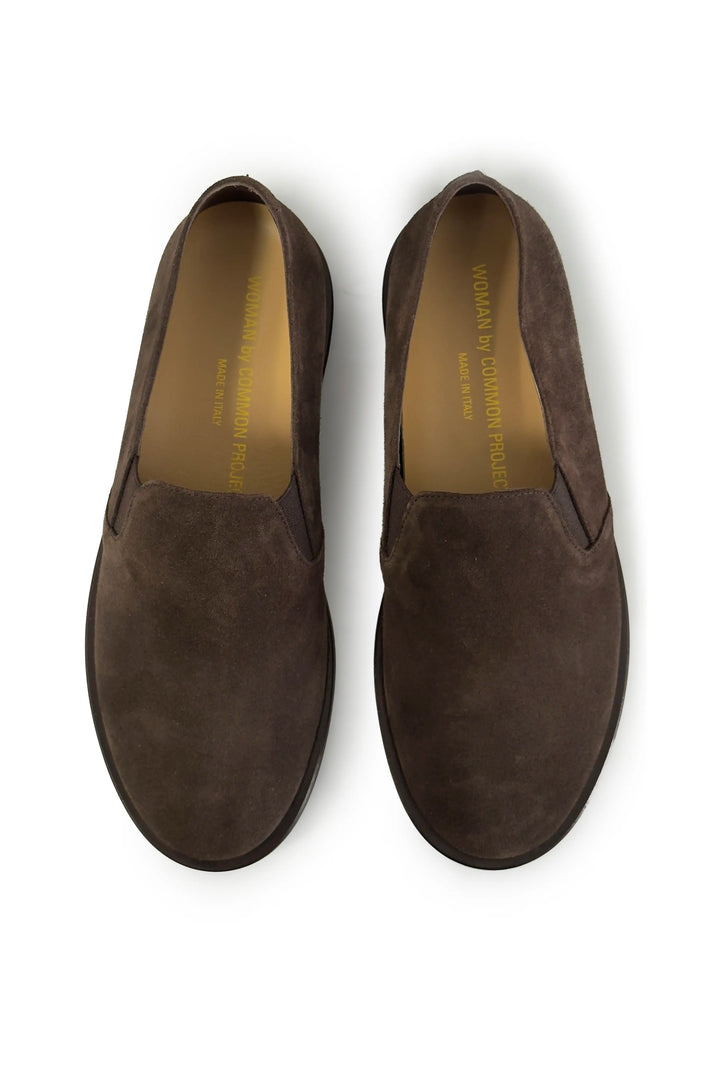 COMMON PROJECTS SUEDE SLIP-ON SHOE