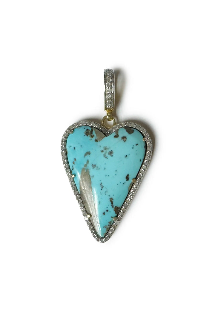 THE WOOD FINE JEWELRY HEART PENDANT