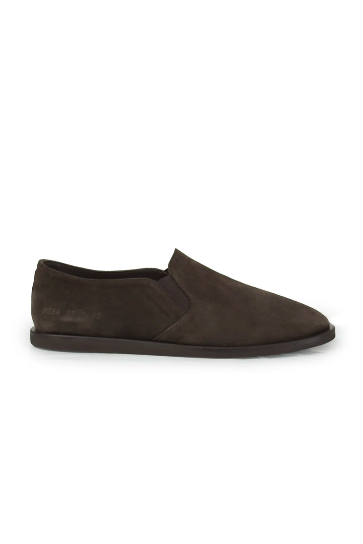 COMMON PROJECTS SUEDE SLIP-ON SHOE